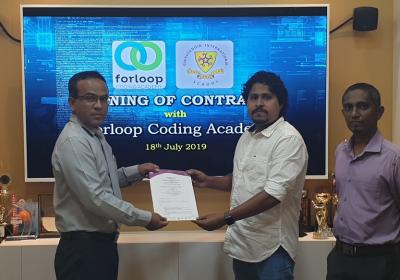 Signing Of Contract with Foorloop Coding  Academy