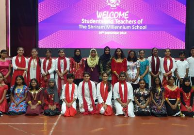 Special Assembly with the Students and Teachers of The Shriram Mellennium School