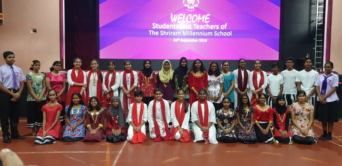 Special Assembly with the Students and Teachers of The Shriram Mellennium School - Photo 7