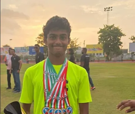 Migdhaam competed in the Association Athletics Championships 2026! 