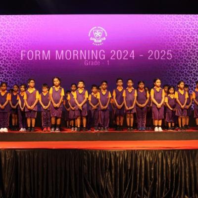 Form Morning_Grade 1, 2 & 3